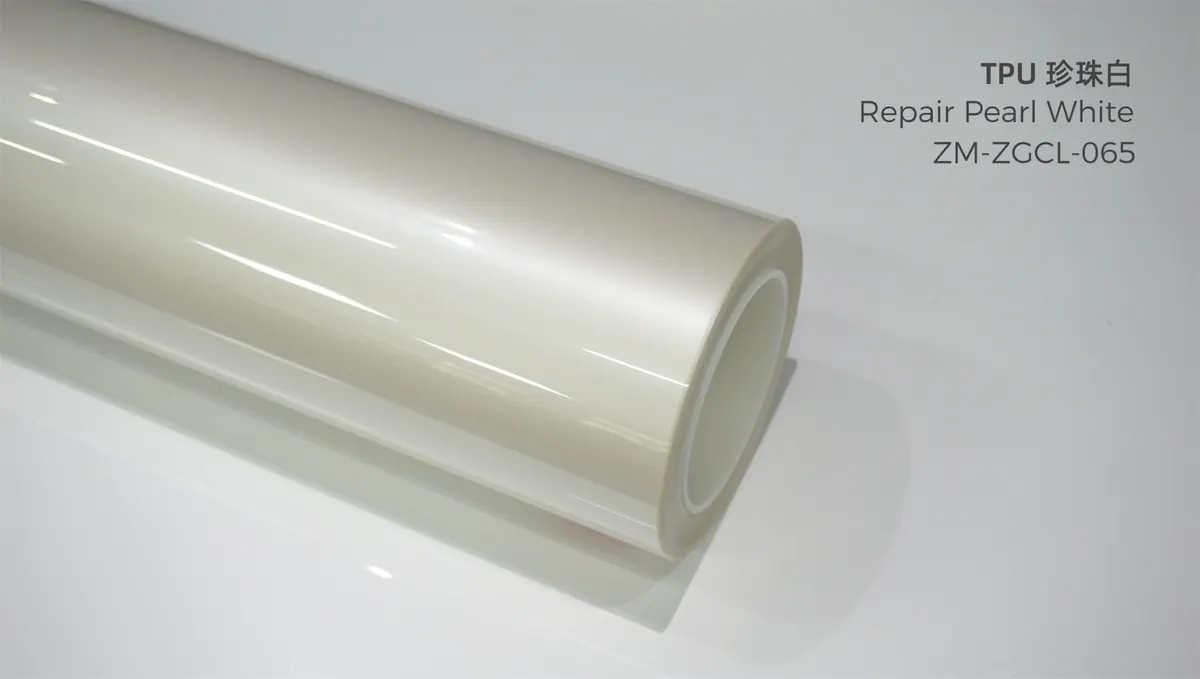 PCU color TPU paint protection film sample 001