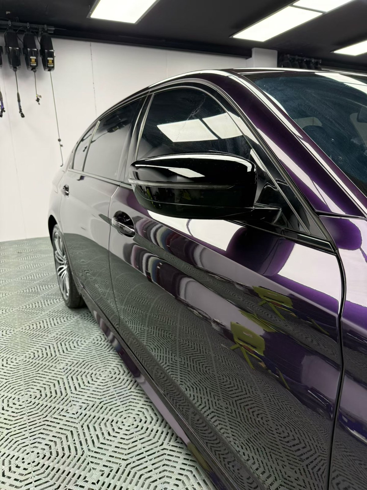 CL010 PET Metallic Midnight Purple CFC vehicle wrap case