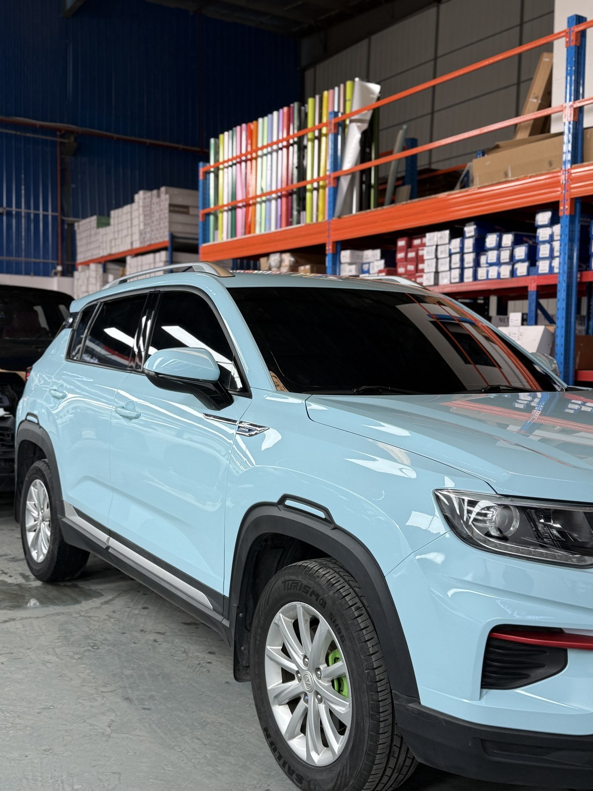 XG004 PET Ultimate Ice Blue CFC vehicle wrap case