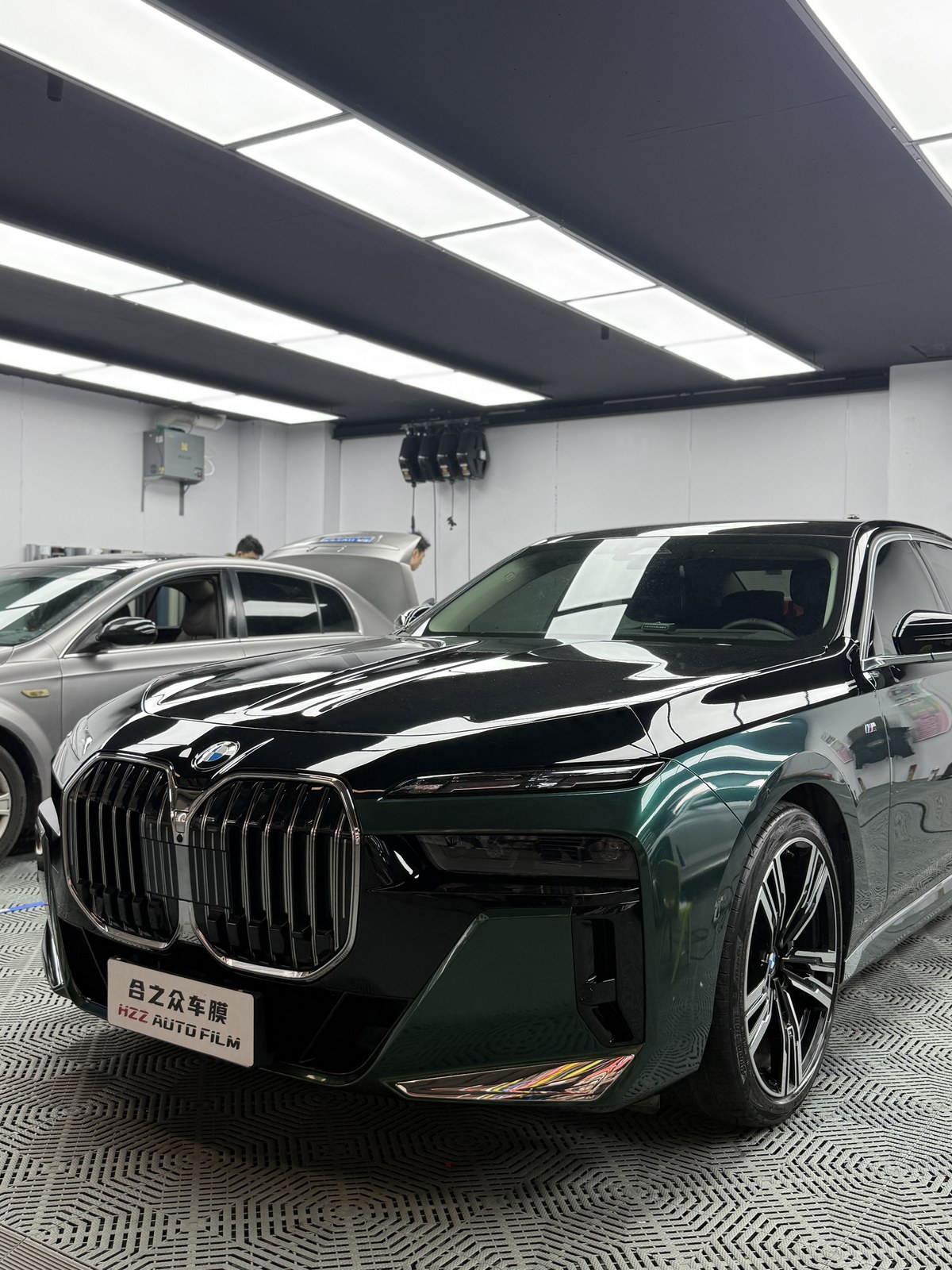 YC019 PET Royal Green CFC vehicle wrap case